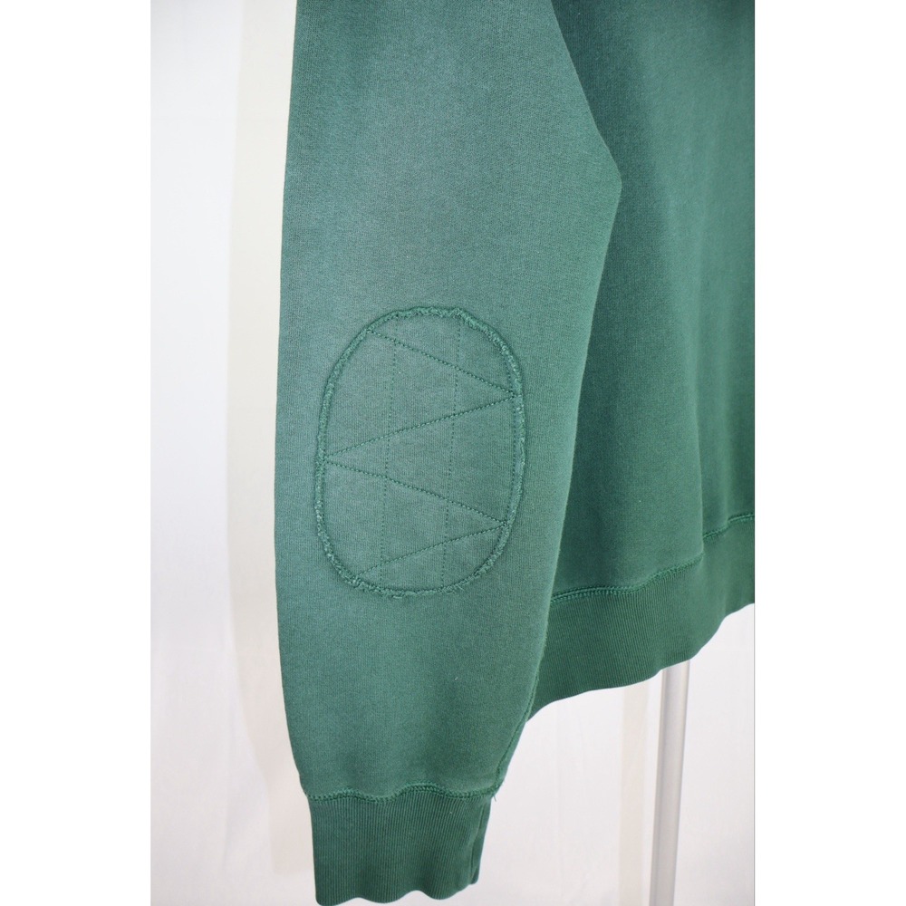 Vintage 90s Polo Ralph Lauren Hoodie Mens 2XL Green Henley Button Pullover - Picture 5 of 12